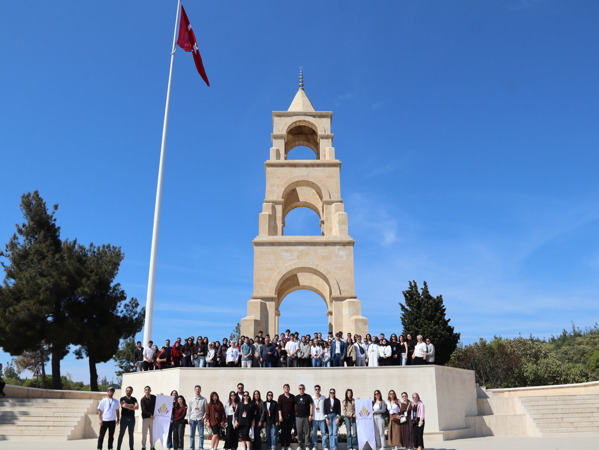Tekirdağ Namık Kemal Üniversitesi (NKÜ) öğrencileri, düzenlenen gezi programı kapsamında