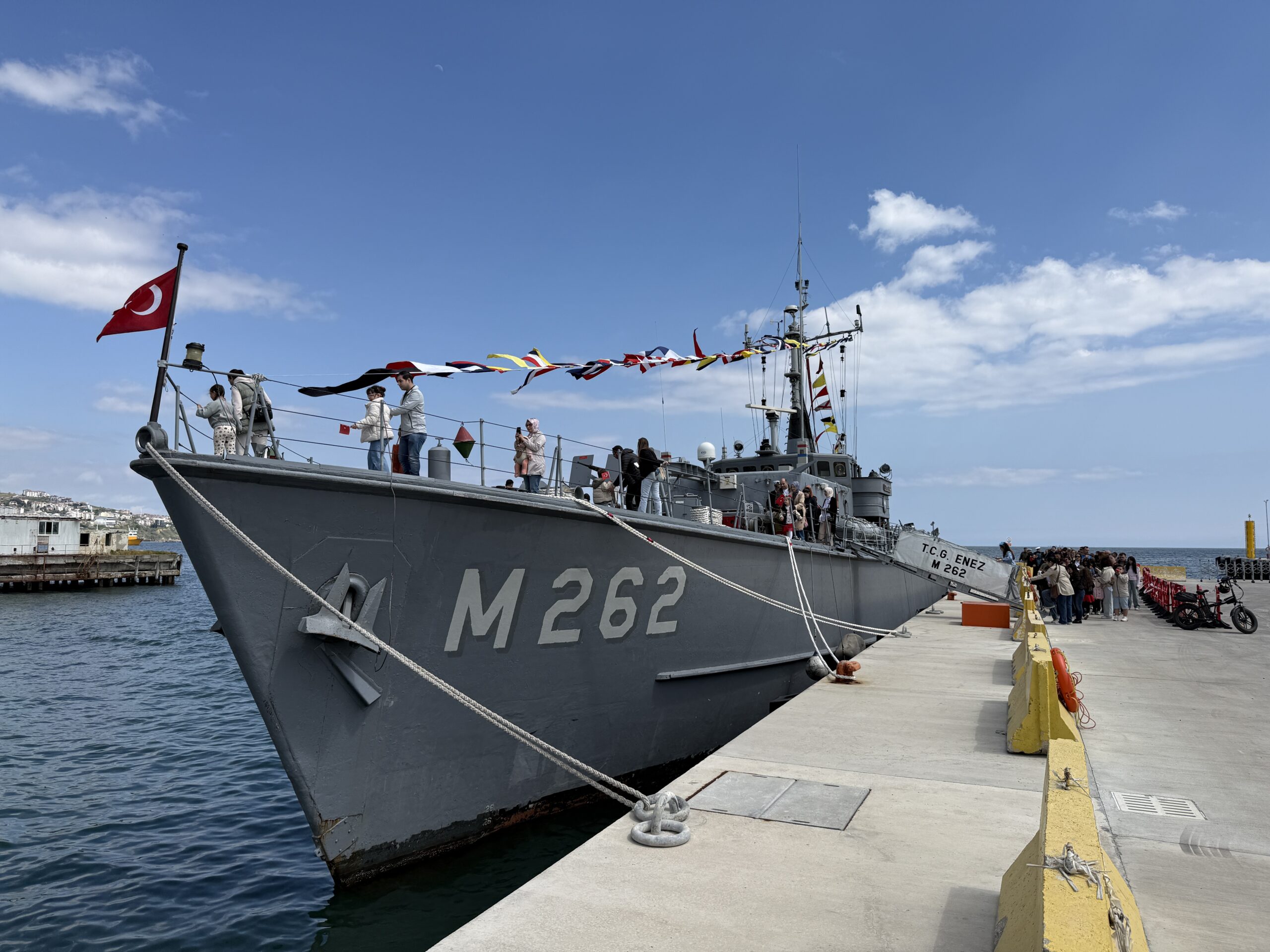 -TCG Enez gün boyunca ziyaret edildi 