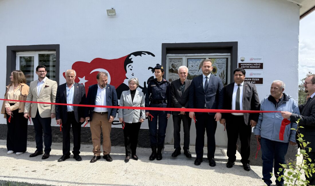 Tekirdağ’ın Kepenekli Mahallesi’nde uzun süredir kullanılmayan köy okulu restore edilerek