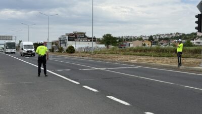 Kurban Bayramı tatili boyunca Tekirdağ-İstanbul kara yolunda yaşanan trafik yoğunluğunun