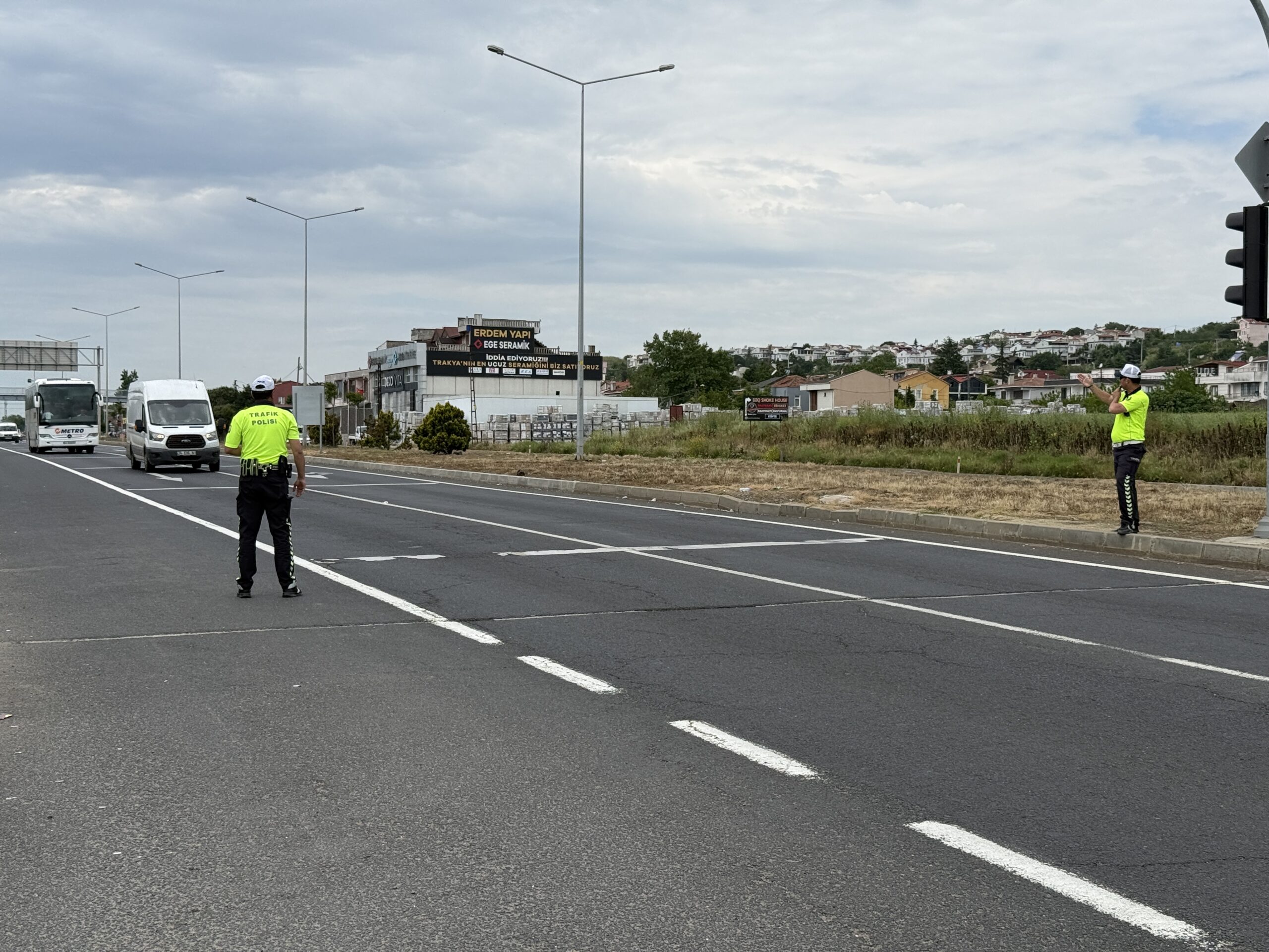 Kurban Bayramı tatili boyunca Tekirdağ-İstanbul kara yolunda yaşanan trafik yoğunluğunun