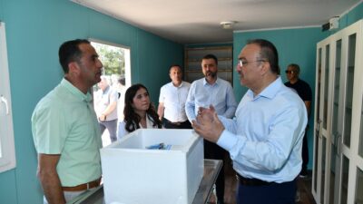  Tekirdağ Valisi Recep Soytürk, Şarköy Belediyesi tarafından sahipsiz hayvanlar için