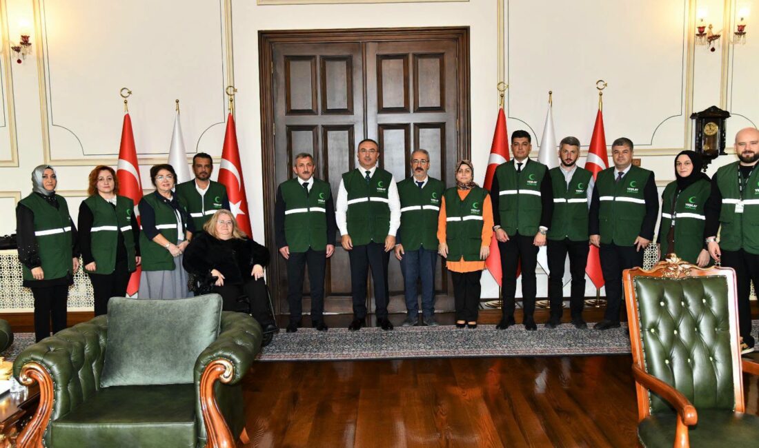 Türkiye Yeşilay Cemiyeti Tekirdağ Şube Başkanlığı görevine seçilen Hüseyin Erdoğan,